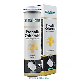 C Vitamini Propolis Efervesan 20 Tablet