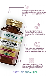 Ferrovitec Üzüm Çekirdeği Ekstresi 60 Kapsül