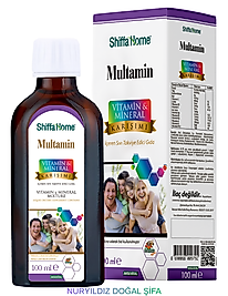 Multamin Vitamin Mineral Karışımı Multivitamin Şurup 100ml